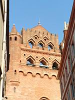 Toulouse, Eglise Notre-Dame du Taur, Facade (2)